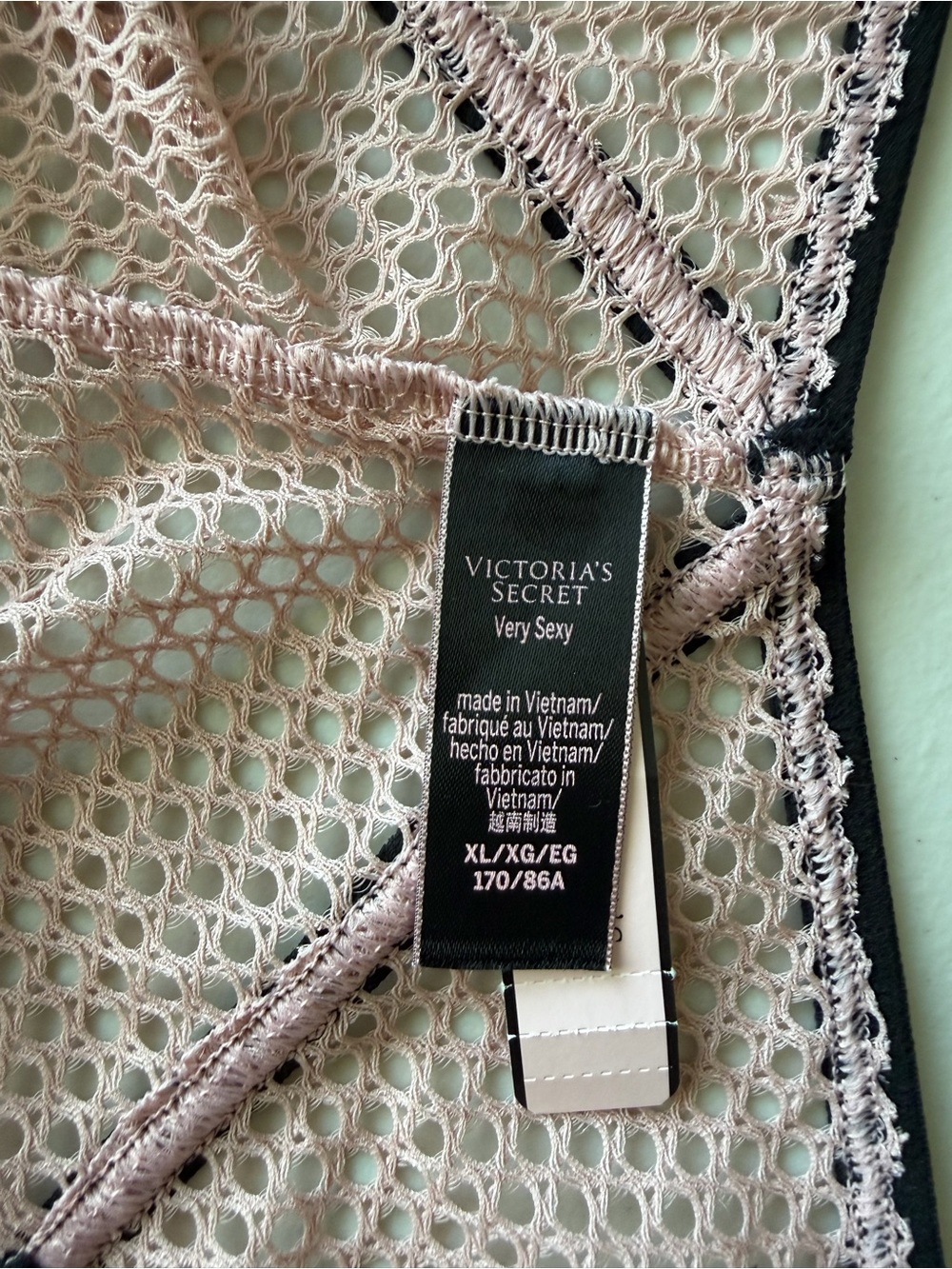 Victoria’s Secret Very Sexy Strappy Lace Cheeky Panty XL NWT - Picture 6 of 9